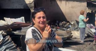 Zjarri dogji tregun dhe 5 shtëpi në Shkodër, tregtarët me lot në sy: Shteti të na ndihmojë!